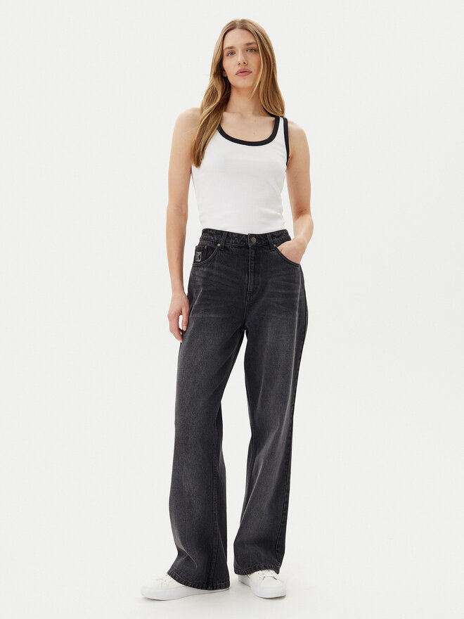 Pieces Pieces Felső May 17154484 Fehér Slim Fit