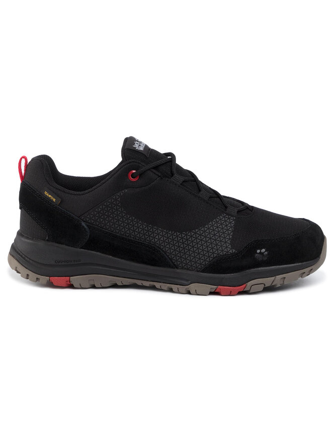 Trekkingschuhe Jack Wolfskin Activate Xt Texapore Low M 4035205 Schwarz eschuhe