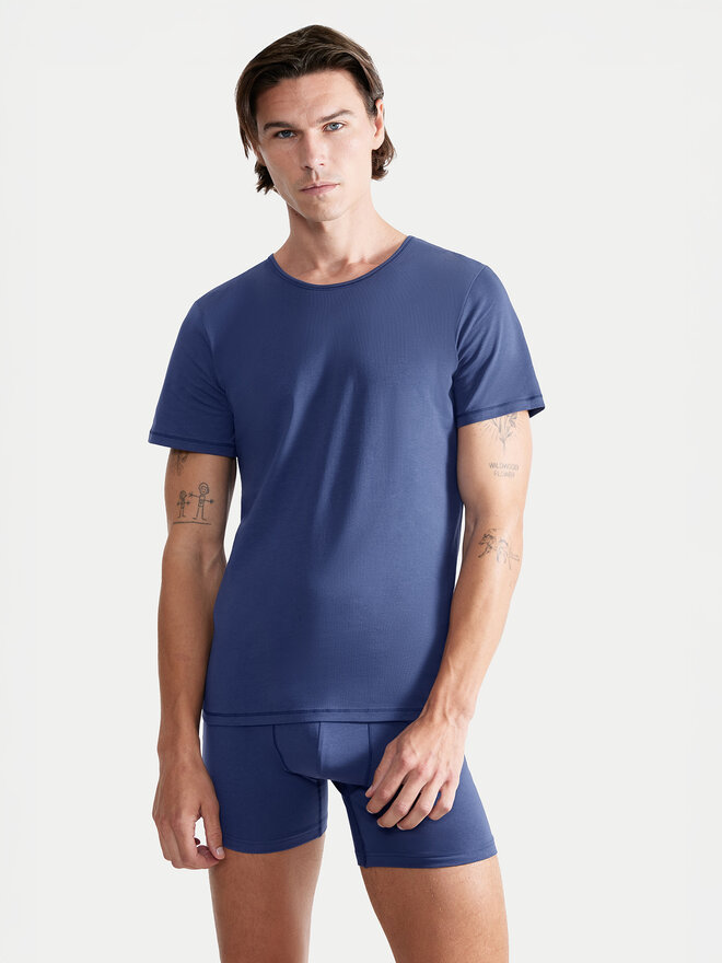 Sloggi Sloggi Unterhemd 10222373 Blau Slim Fit