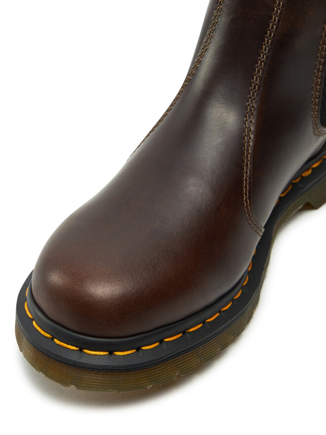 Dr. Martens Polokozačky Dr. Martens 2976 Leonore 32016777 Hnědá