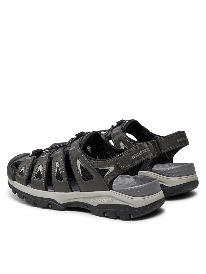 Skechers Sandály Skechers Tresmen-Outseen 204111/GRY Šedá