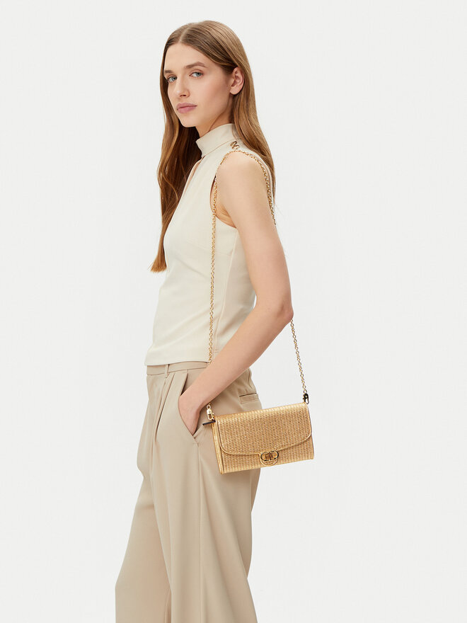 LAUREN RALPH LAUREN Torebka LAUREN RALPH LAUREN 432964156001 Złoty