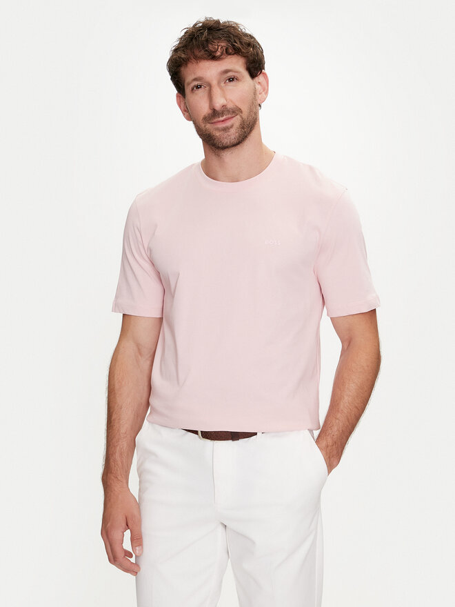 BOSS BOSS Camiseta Thompson 01 50468347 Rosa Regular Fit