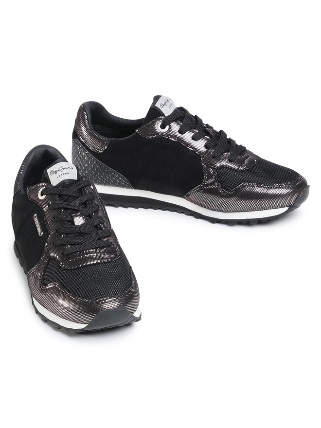 Zapatillas Pepe Jeans Verona W Top PLS31037 Negro zapatos.es