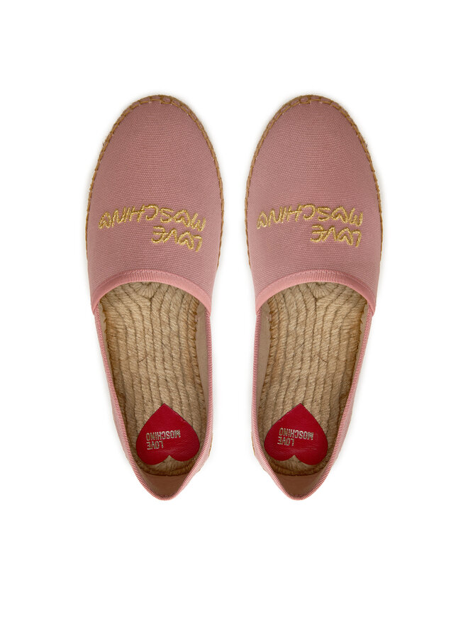 LOVE MOSCHINO Еспадрильї LOVE MOSCHINO JA10572G0IJP5609 Рожевий