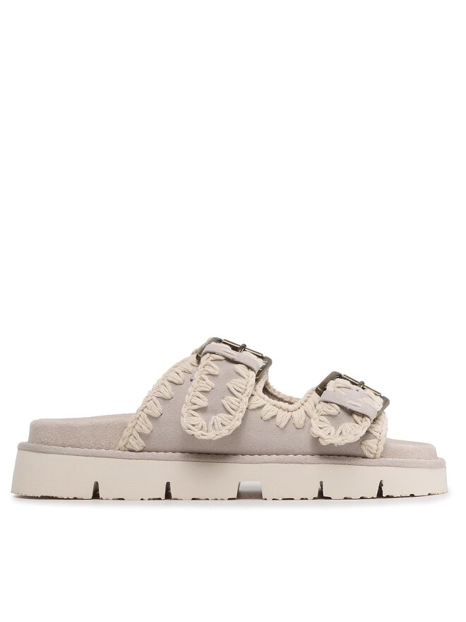 Mou Sandalen Mou New Bio With Buckles SW461005A Écru