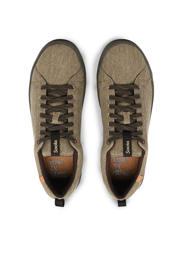 Saola Сникърси Saola Cannon Canvas 2.0 SAO2104 Кафяв