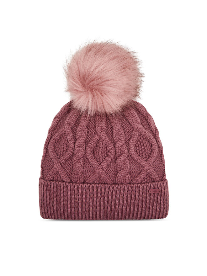 4F Gorro 4F 4FAW23ACAPF297 Guinda/burdeos