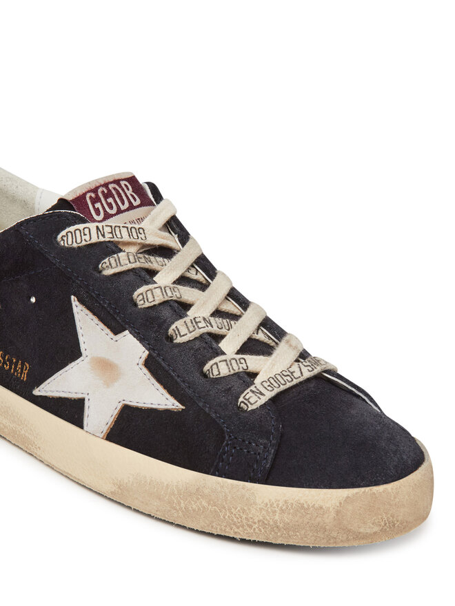 GOLDEN GOOSE Sneakersy GOLDEN GOOSE Super-Star Classic GWF00101.F006163.50600 Granatowy