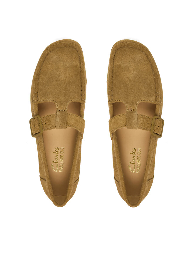 Clarks Туфлі Clarks WallabeeEVOBar 26183152 Коричневий