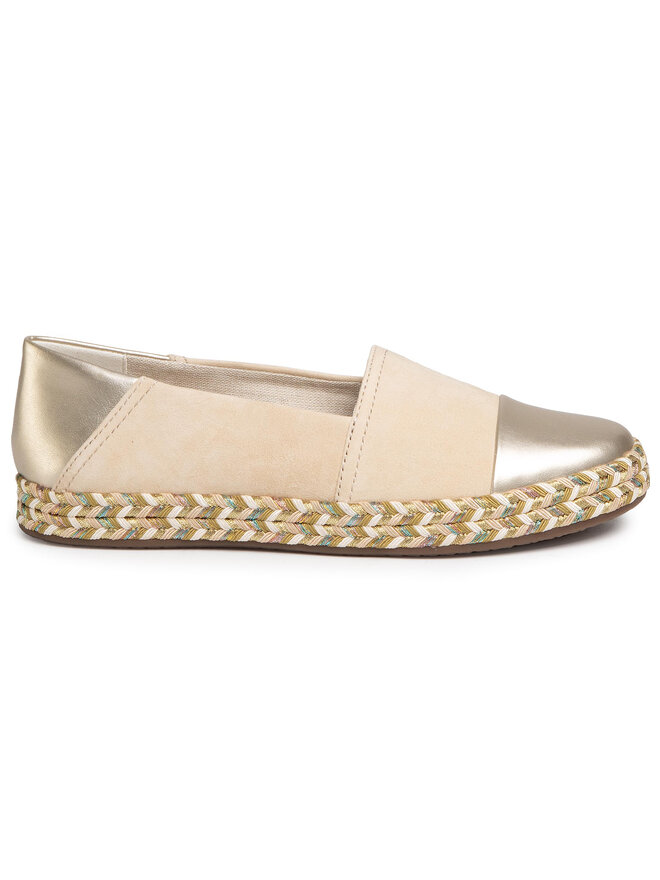 Geox Espadrilles Geox D Modesty A D8229A 021NF C5258 Goldfarben