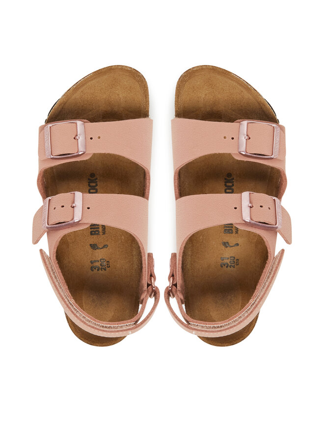 Birkenstock Sandalen Birkenstock Milano As Kids 1029519 S Rosa