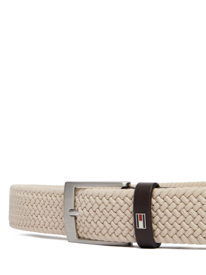 Tommy Hilfiger Herrengürtel Tommy Hilfiger Adan 3.5 Elastic AM0AM13824 Beige