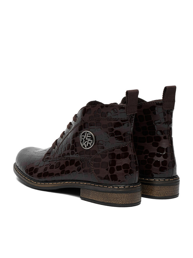 Rieker Schnürschuhe Rieker CEO-71205-25 Dunkelbraun
