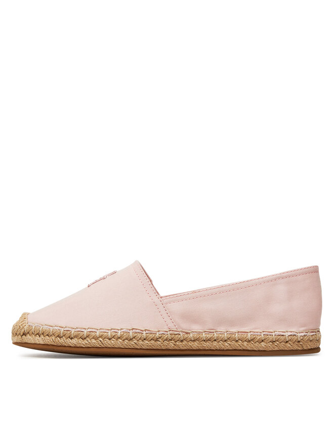 Tommy Hilfiger Еспадрили Tommy Hilfiger Embroidered Flat Espadrille FW0FW07721 Розов