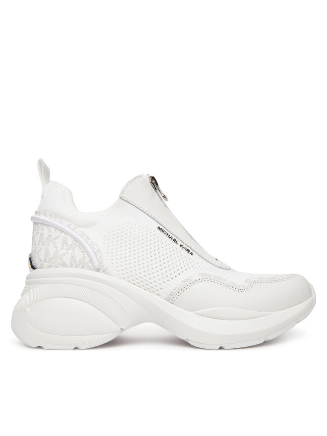 MICHAEL Michael Kors Sneakers MICHAEL Michael Kors Zuma Mixed-Media Trainer 43F5ZUFP3L Weiß
