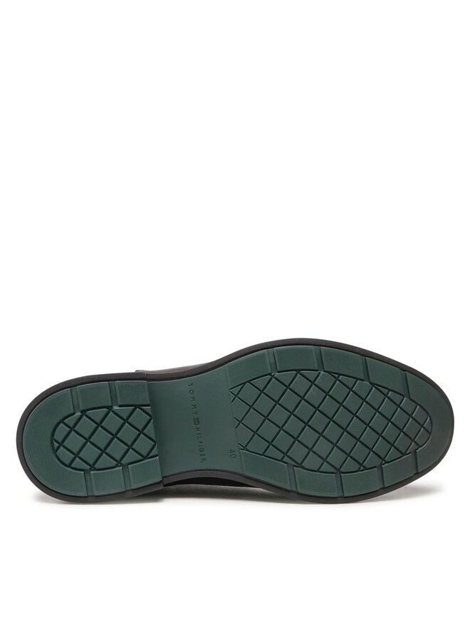 Tommy Hilfiger Боти тип челси Tommy Hilfiger Elevated Rounded Lth Chelsea FM0FM04183 Кафяв