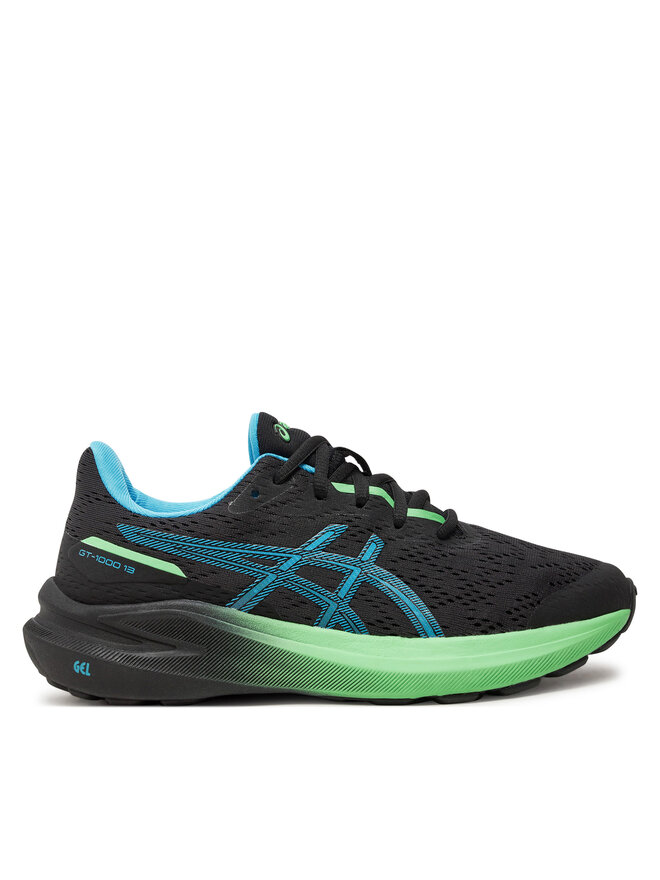 Laufschuhe Asics Gt 1000 13 Gs 1014A343 Schwarz eschuhe