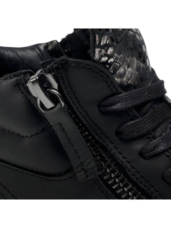 Crime London Sneakers Crime London High Top Double Zip 25671AA3.20 Schwarz
