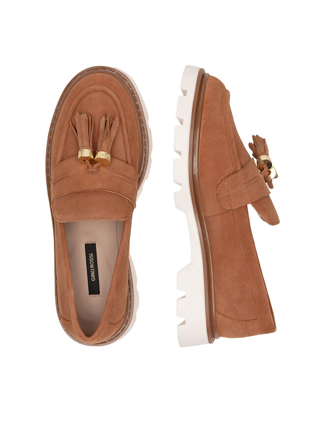 Gino Rossi Loafersy Gino Rossi SIMON-115856. Brązowy