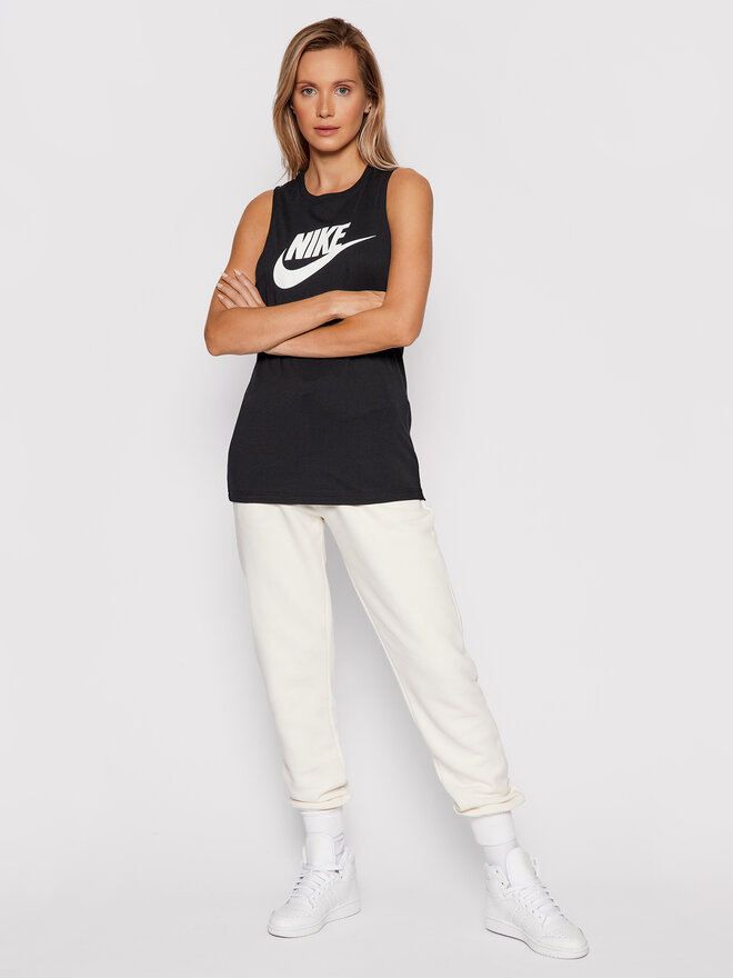 Nike Nike Τοπ Sportswear Futura New CW2206 Μαύρο Regular Fit