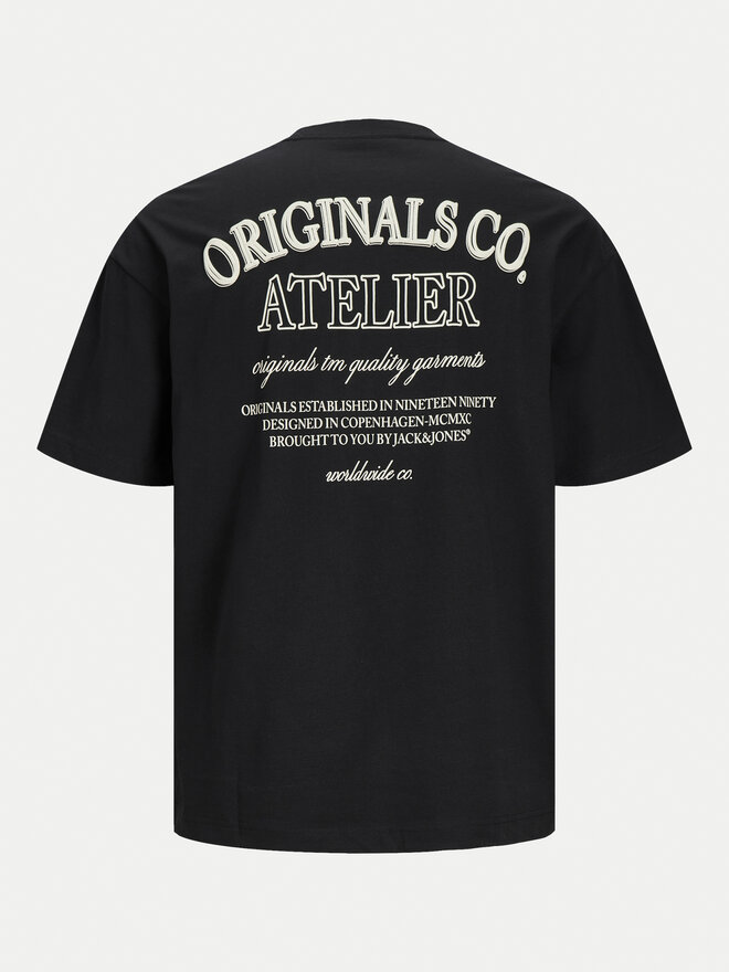 Jack&Jones Jack&Jones T-Shirt Santorini 12251776 Μαύρο Wide Fit