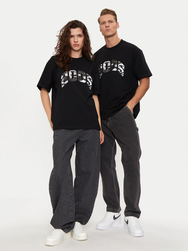 2005 2005 T-Shirt Arc Μαύρο Regular Fit