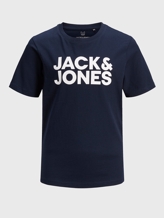 Jack&Jones Junior Jack&Jones Junior Marškinėliai Corp Logo 12152730 Tamsiai mėlyna Regular Fit