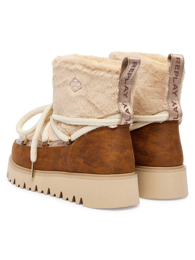 REPLAY Stivali da neve REPLAY GWF2H.000.C0019S Beige
