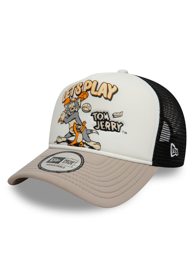New Era Czapka z daszkiem New Era Tom & Jerry 9Forty 60595268 Biały