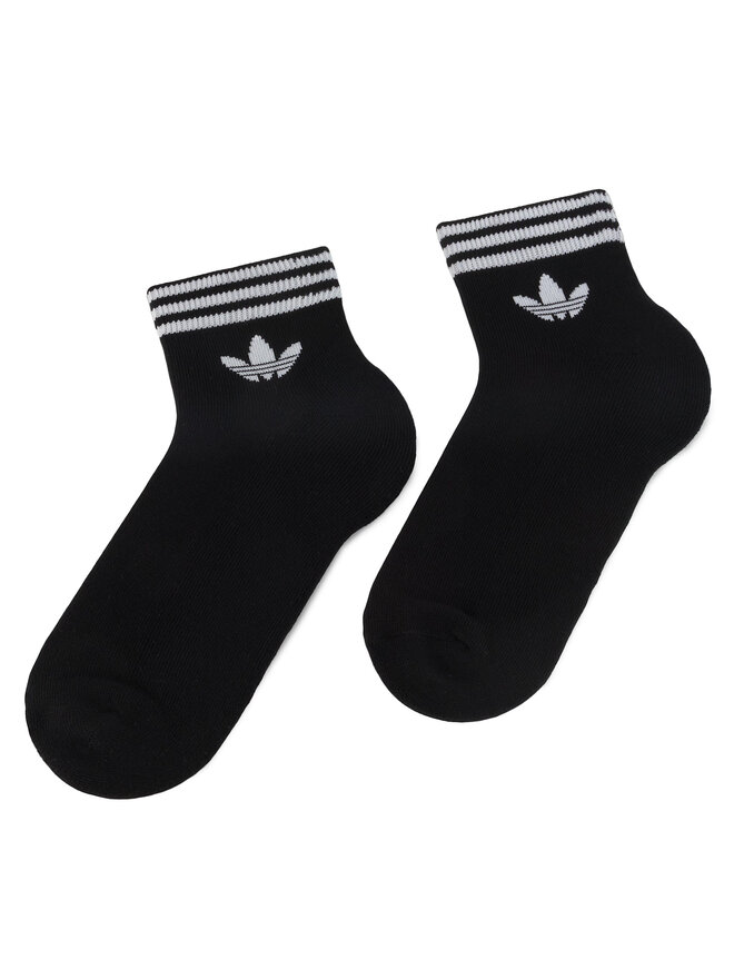 adidas Set de 3 perechi de șosete joase unisex adidas Tref Ank Sck Hc EE1151 Negru