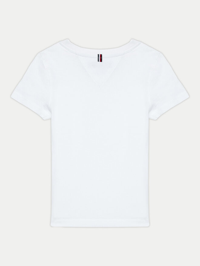 Tommy Hilfiger Tommy Hilfiger Marškinėliai KB0KB04140 S Balta Regular Fit