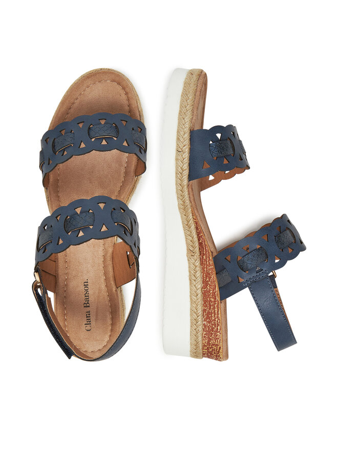 Clara Barson Espadrilles Clara Barson WS2189-52 Dunkelblau