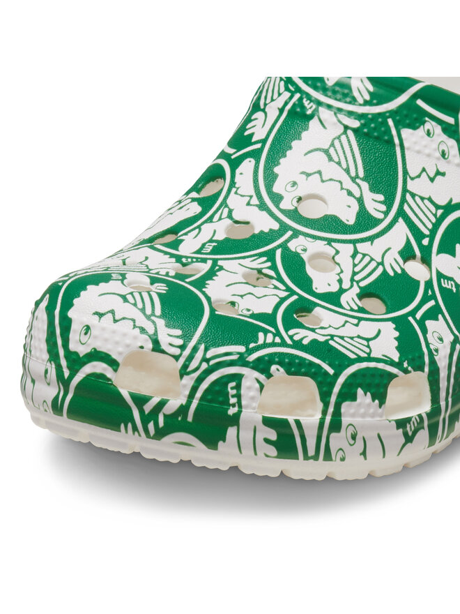 Crocs Ciabatte Crocs Classic Duke Print Clog 210003 Verde