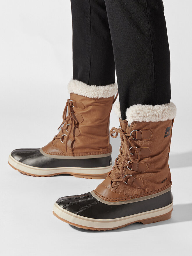 Sorel Stivali da neve Sorel 1964 Pac Nylon NM3487 Marrone