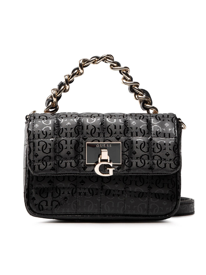 Guess Ročna torba Guess Kobo Mini Crossbody Flap HWGG84 11780 Črna