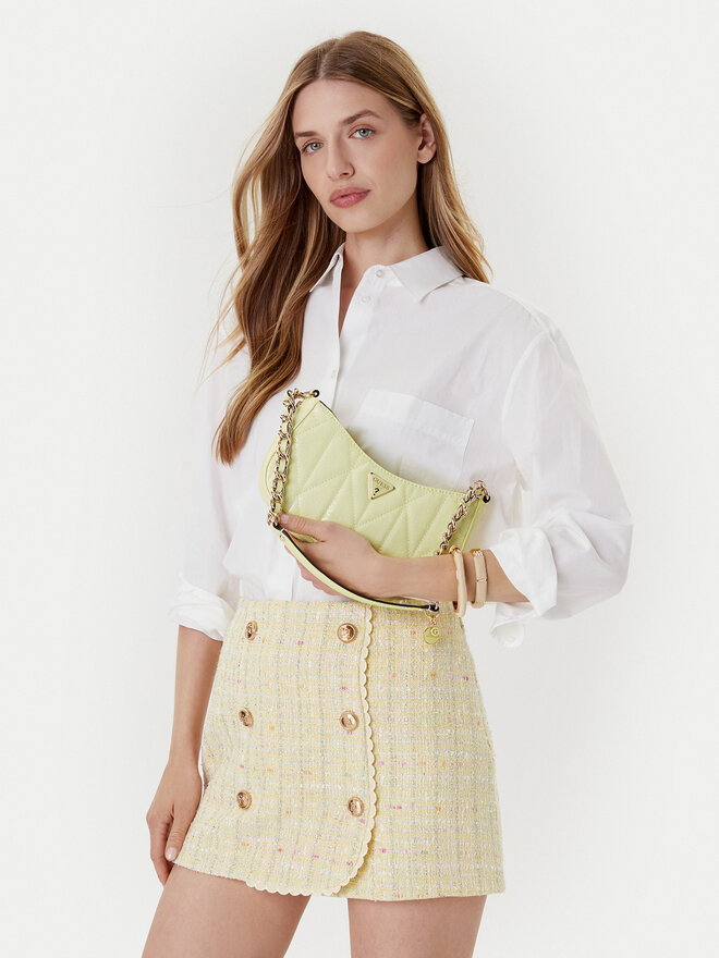 Guess Geantă Guess Aldina HWGG96 63170 Galben