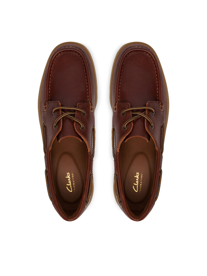 Clarks Slipper Clarks Cleyhill Boat 26186176 Braun