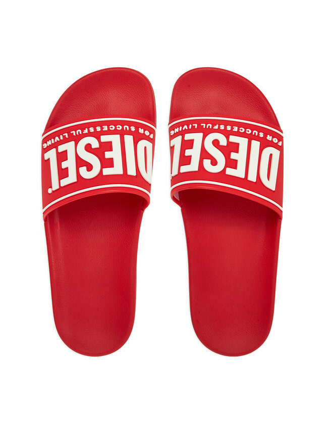 Diesel Ciabatte Diesel Y02854 P4441 H8991 Rosso