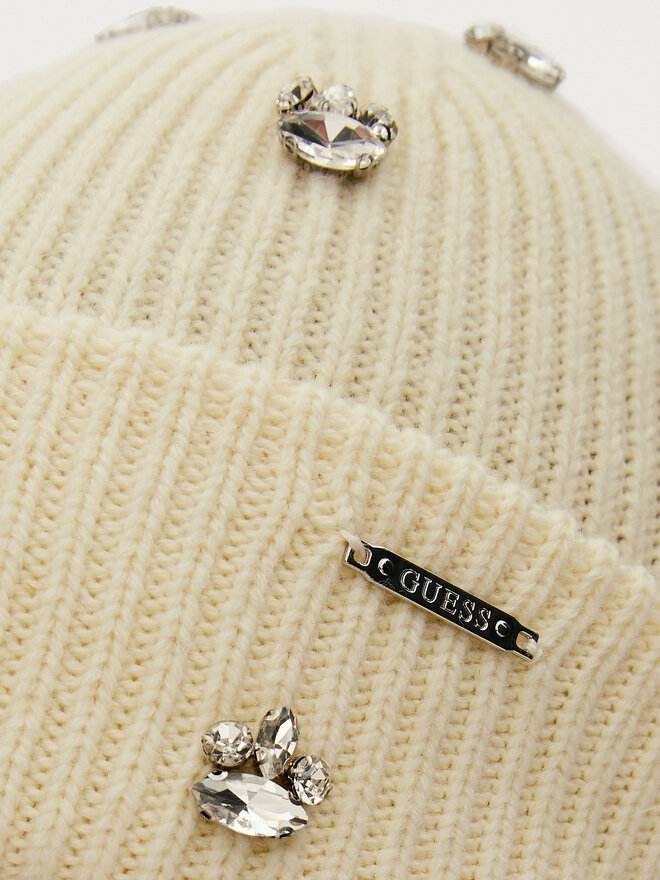 Guess Čepice Guess AW5198 POL01 Écru