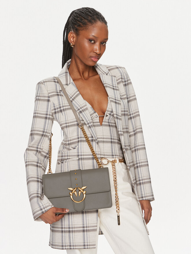 PINKO Borsetta Pinko Love One Classic Cl AI 23-24 PLTT 10053 A0F1 Grigio