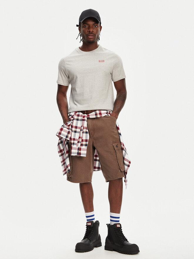 Hunter Hunter T-shirt Tavish HARM0082251 Siva Regular Fit