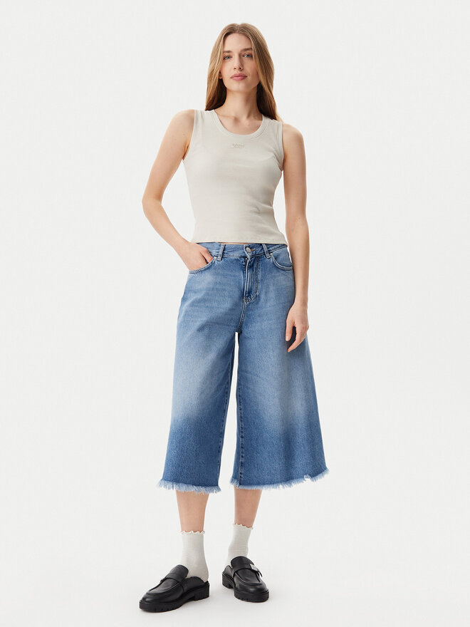 Tommy Jeans Tommy Jeans Marškinėliai DW0DW21369 Smėlio Slim Fit