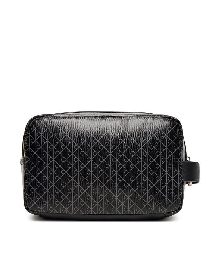 Calvin Klein Kozmetická taštička Calvin Klein Coated Dopp Kit LV04D1082G Čierna