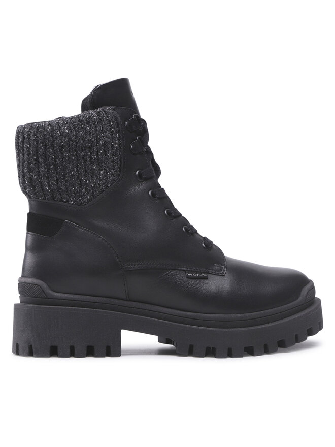 Wojas Schnürstiefeletten Wojas 64052-71 Schwarz