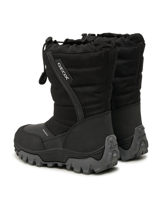 Geox Stivali da neve Geox J Himalaya Boy B Abx J26FRA 0FU54 C9999 S Nero