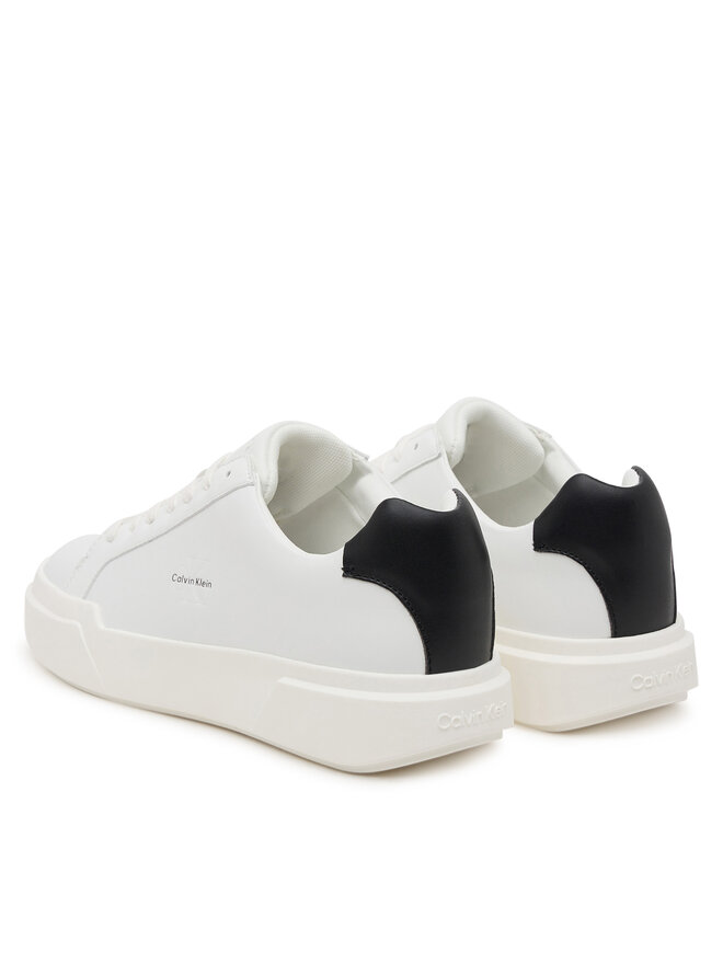 Calvin Klein Αθλητικά Calvin Klein Chunky Cupsole Laceup Lth Wn YW0YW01947 Λευκό