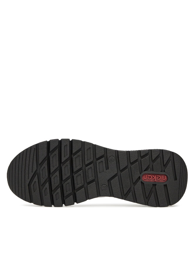 Rieker Sneakersy Rieker M4903-80 Biela