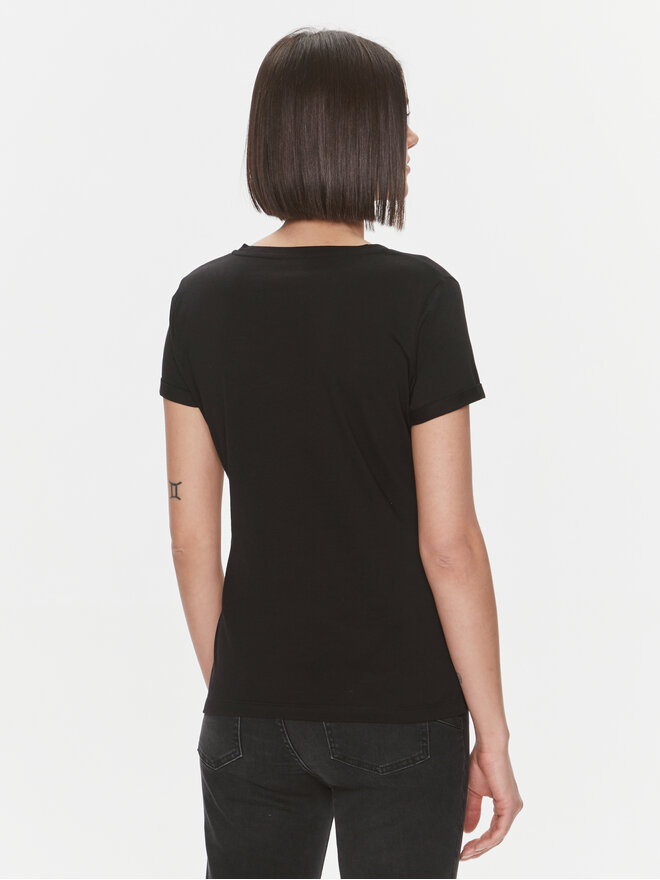 Liu Jo Liu Jo T-Shirt MF3338 JS923 Μαύρο Regular Fit