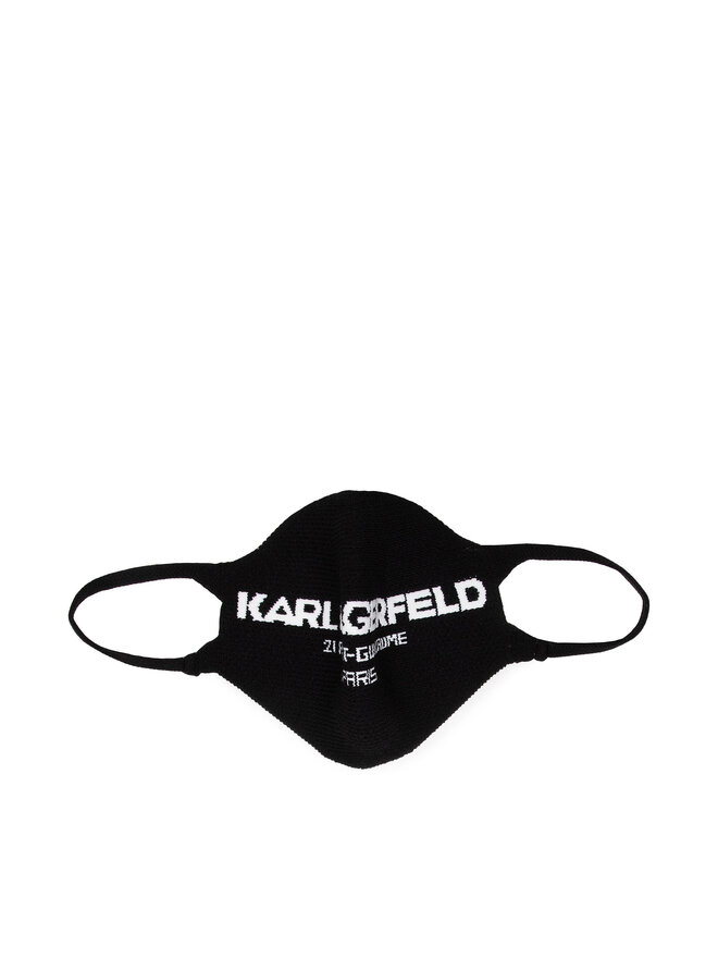 KARL LAGERFELD Υφασμάτινη μάσκα KARL LAGERFELD 215W3913 Μαύρο